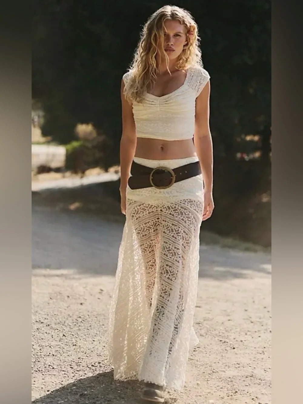 Free People We The Free Brando Hip Belt. NWT. Espresso